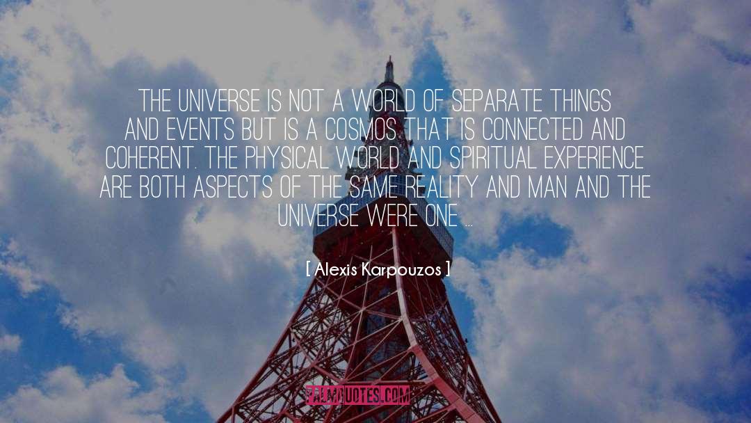 Connected quotes by Alexis Karpouzos
