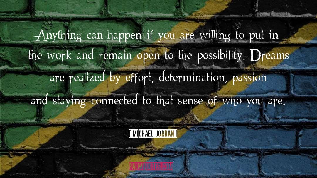 Connected quotes by Michael Jordan