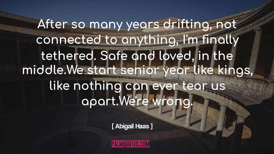 Connected quotes by Abigail Haas