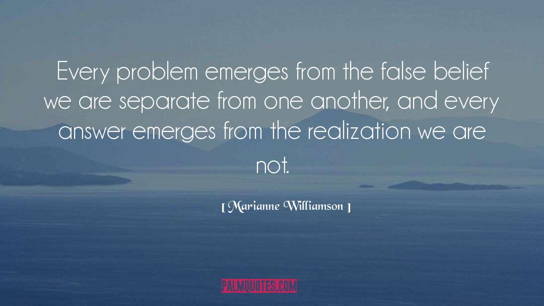 Connectedness quotes by Marianne Williamson