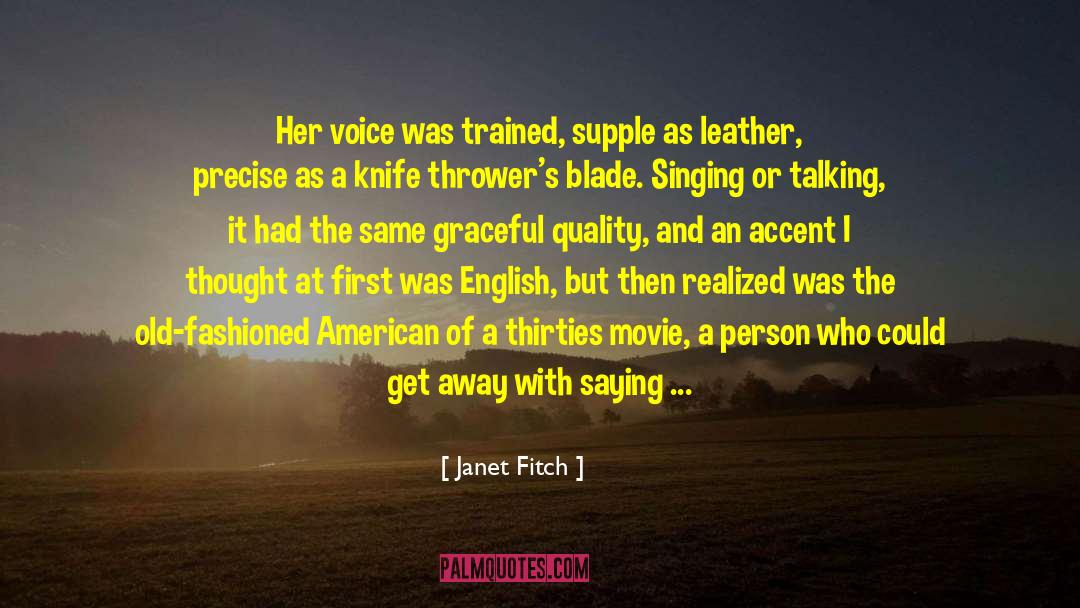 Connecticut quotes by Janet Fitch