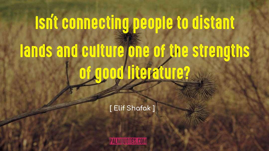 Connecting People quotes by Elif Shafak