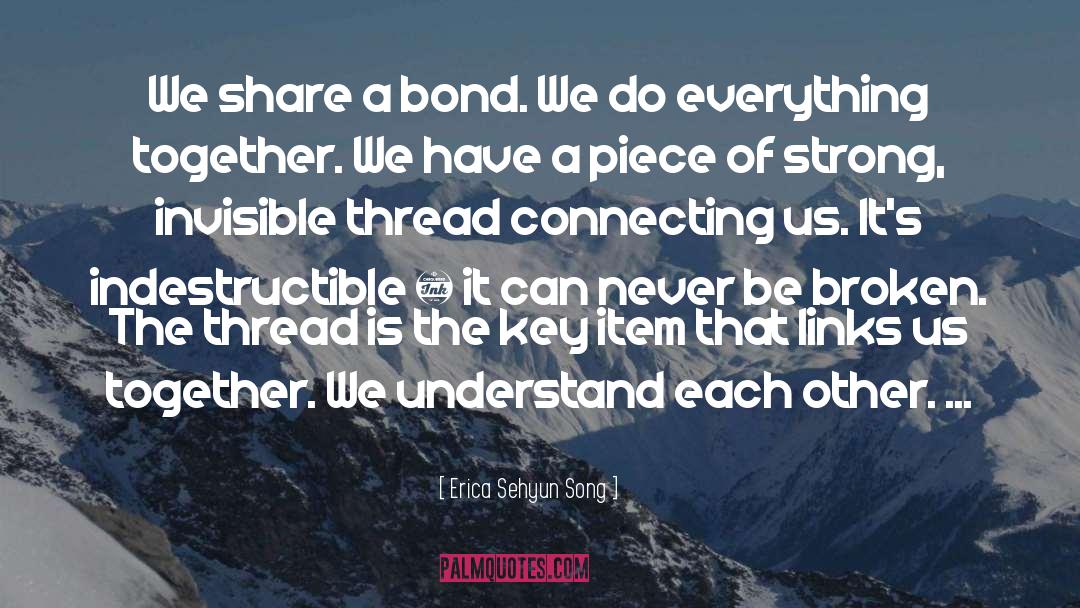 Connecting quotes by Erica Sehyun Song
