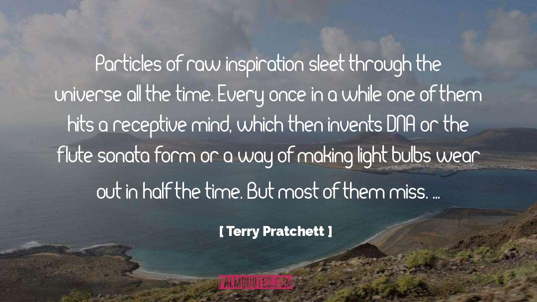 Connecting Through Inspiration quotes by Terry Pratchett