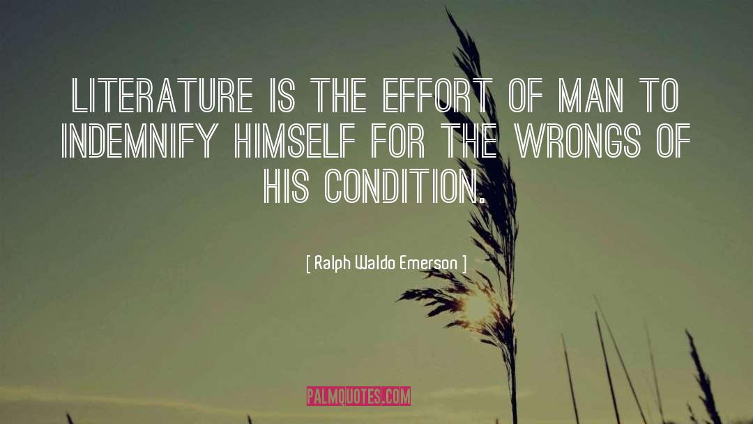 Connecting To Literature quotes by Ralph Waldo Emerson