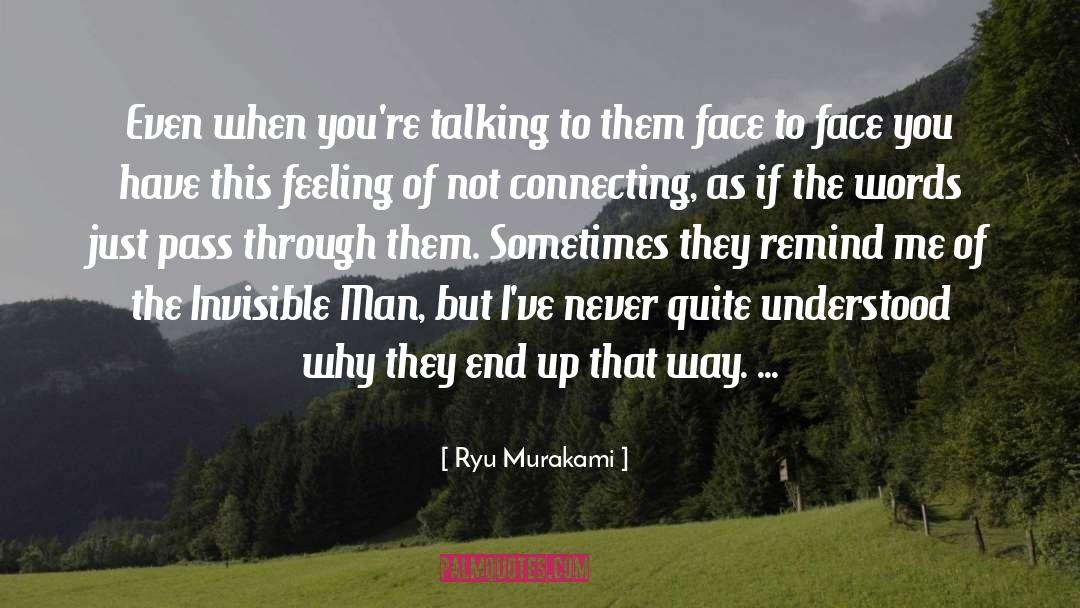 Connecting To Literature quotes by Ryu Murakami