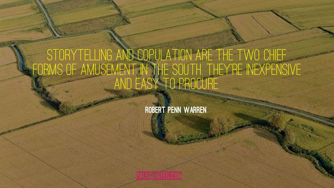 Connecting Two quotes by Robert Penn Warren