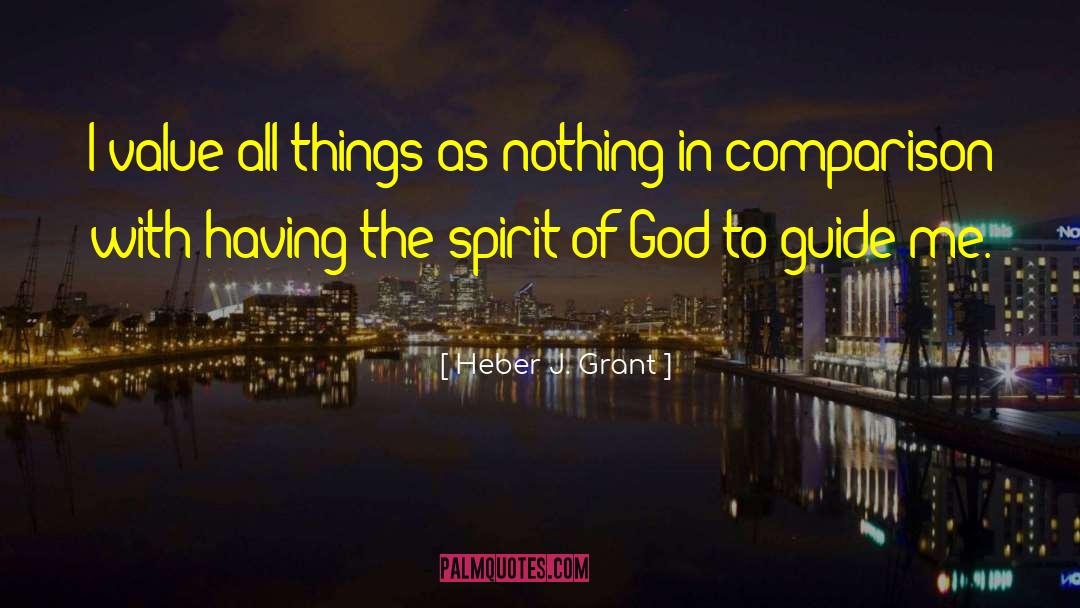 Connecting With God quotes by Heber J. Grant