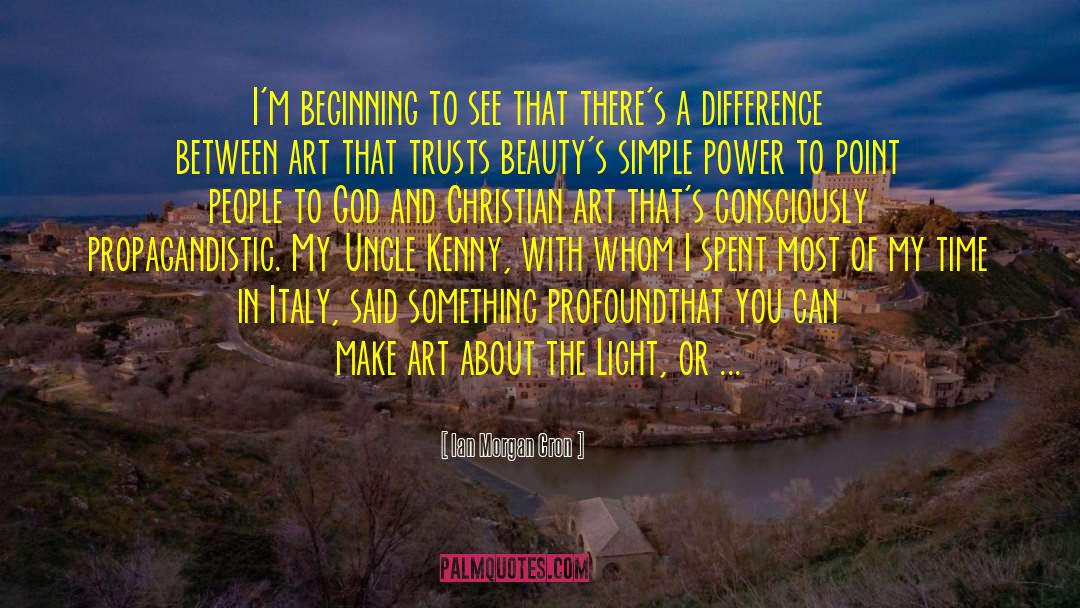 Connecting With God quotes by Ian Morgan Cron