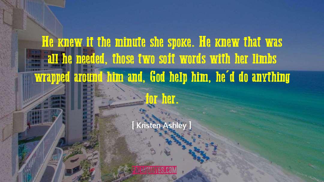 Connecting With God quotes by Kristen Ashley
