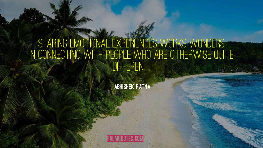 Connecting With People quotes by Abhishek Ratna