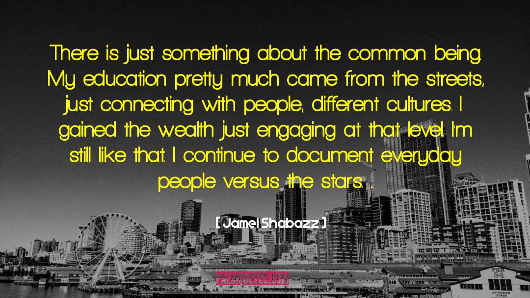 Connecting With People quotes by Jamel Shabazz