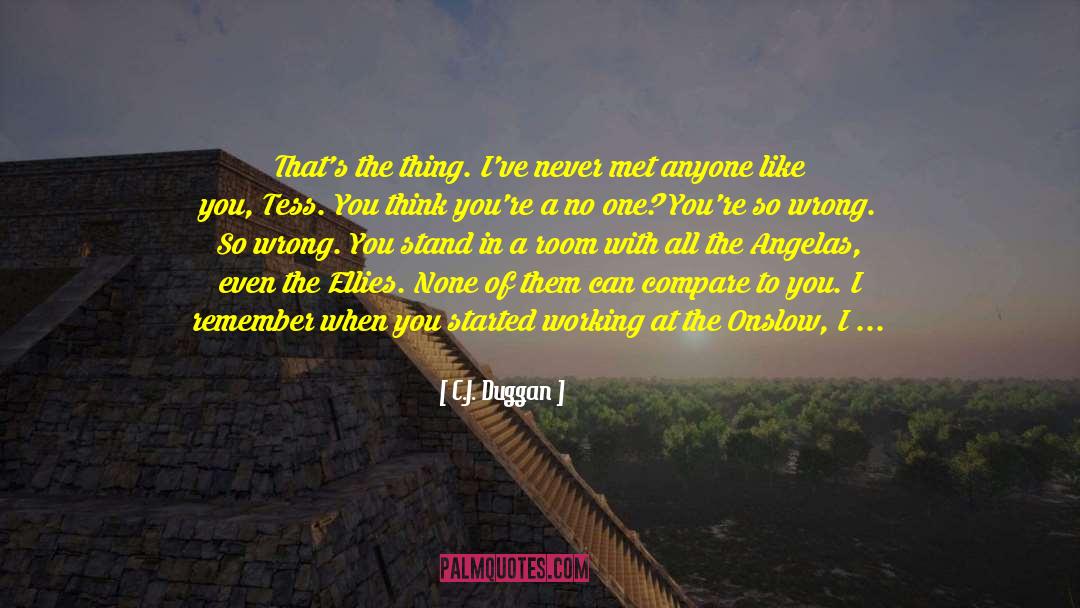 Connecting With People quotes by C.J. Duggan