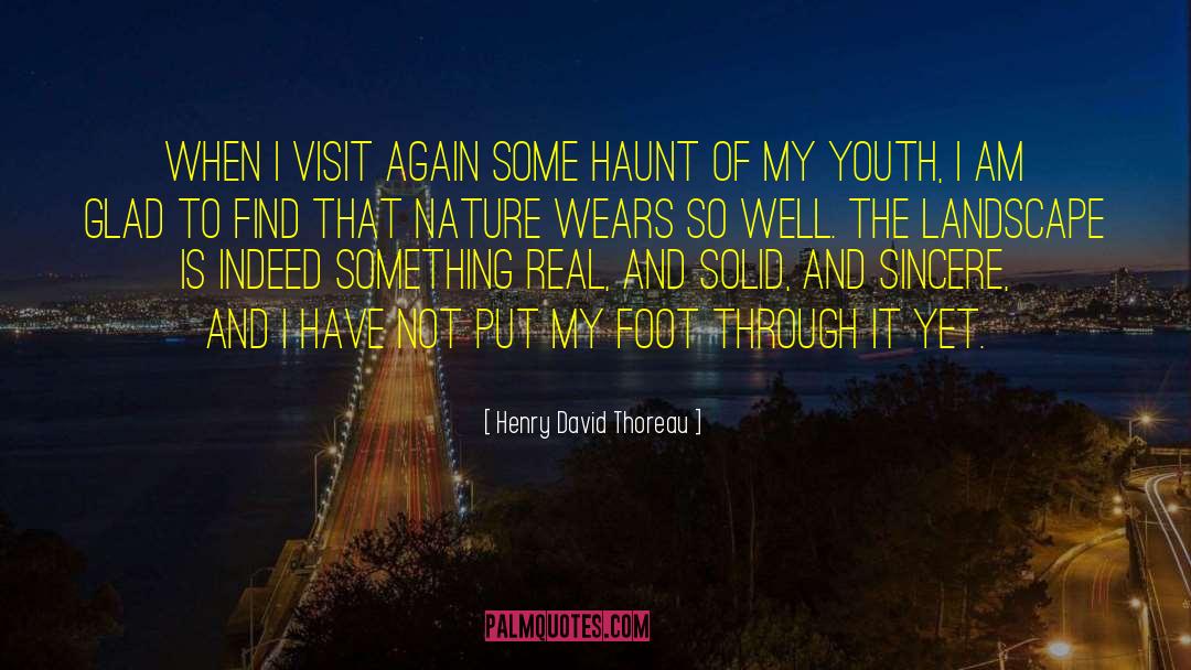 Connection To Nature quotes by Henry David Thoreau