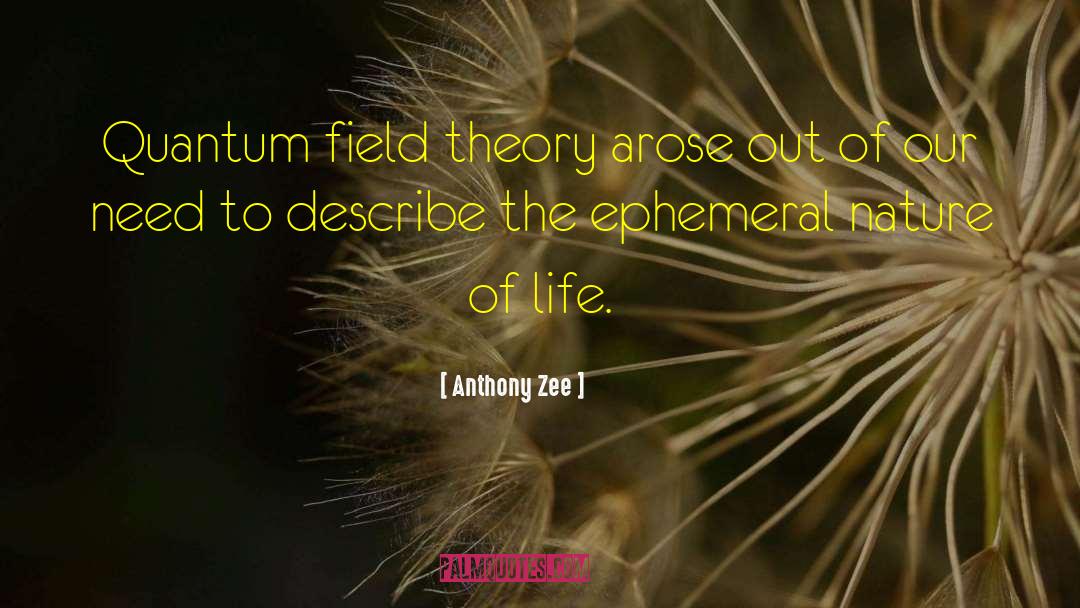 Connection To Nature quotes by Anthony Zee