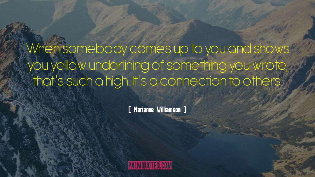 Connection To Others quotes by Marianne Williamson