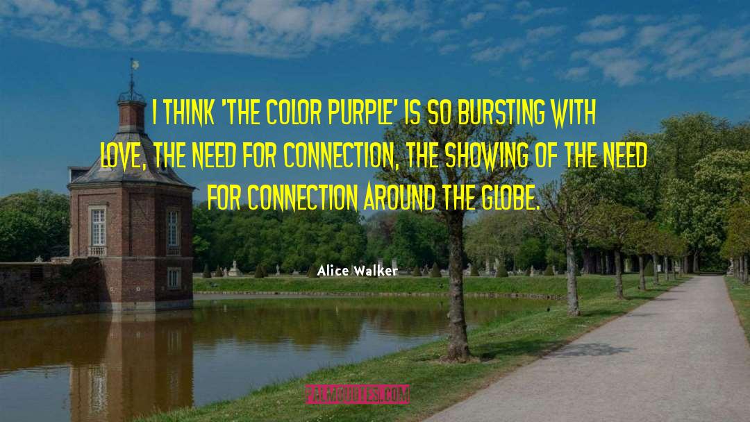 Connection With Cosmos quotes by Alice Walker