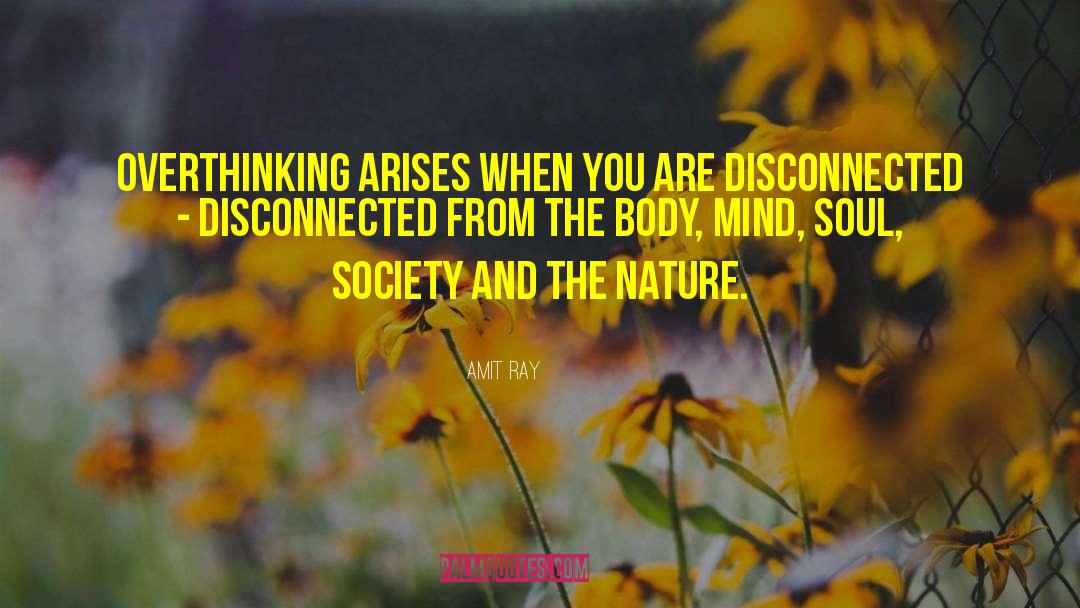Connection With Nature quotes by Amit Ray