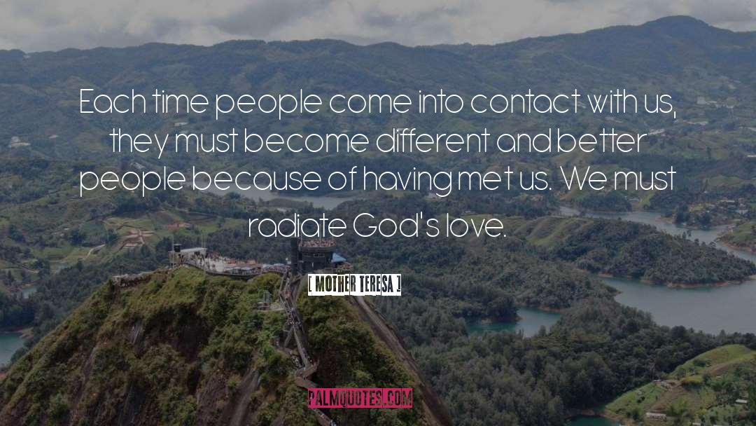 Connection With People quotes by Mother Teresa
