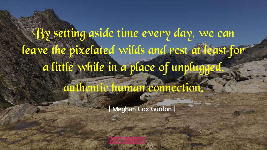 Connection With People quotes by Meghan Cox Gurdon