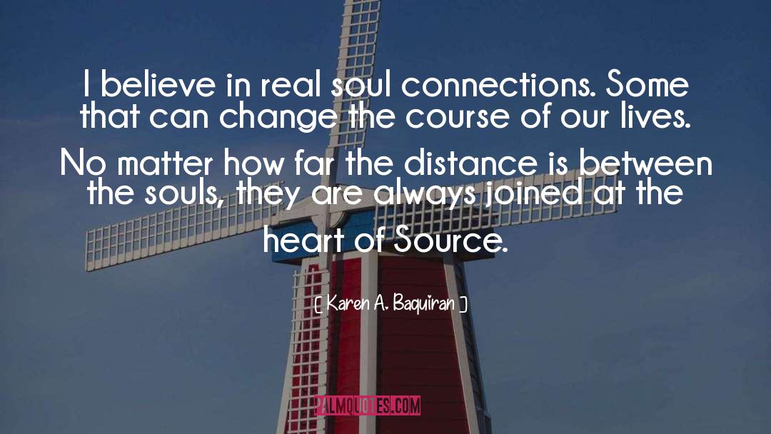 Connection With People quotes by Karen A. Baquiran