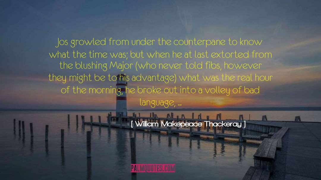 Connection With Soul quotes by William Makepeace Thackeray