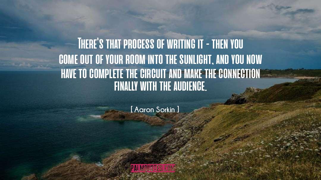 Connection With Soul quotes by Aaron Sorkin
