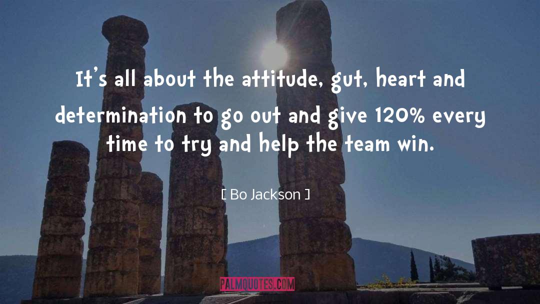 Connections And Attitude quotes by Bo Jackson