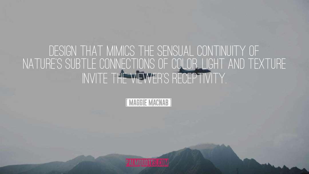 Connections quotes by Maggie Macnab