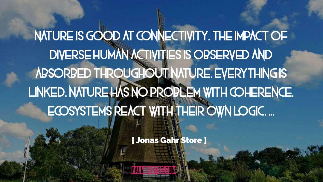 Connectivity quotes by Jonas Gahr Store