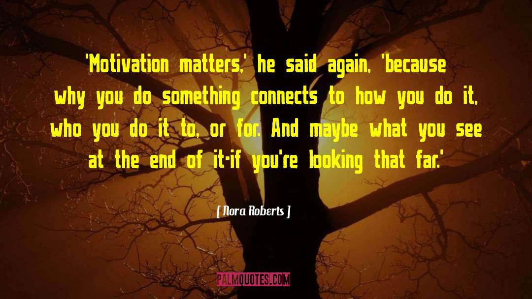 Connects quotes by Nora Roberts