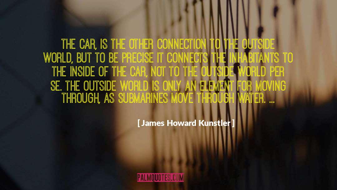 Connects quotes by James Howard Kunstler