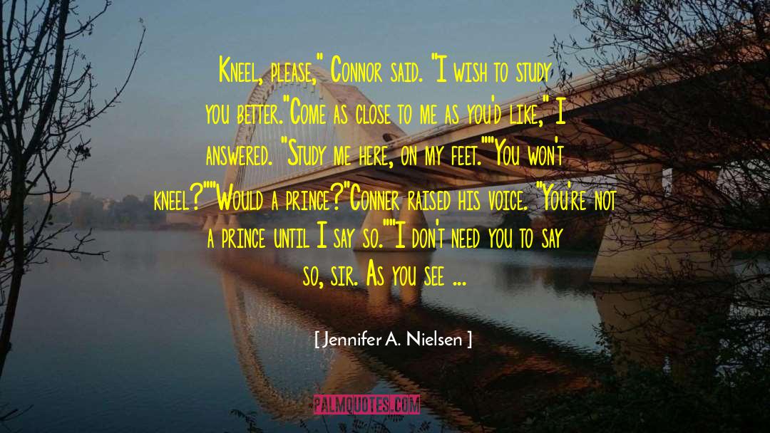 Conner quotes by Jennifer A. Nielsen