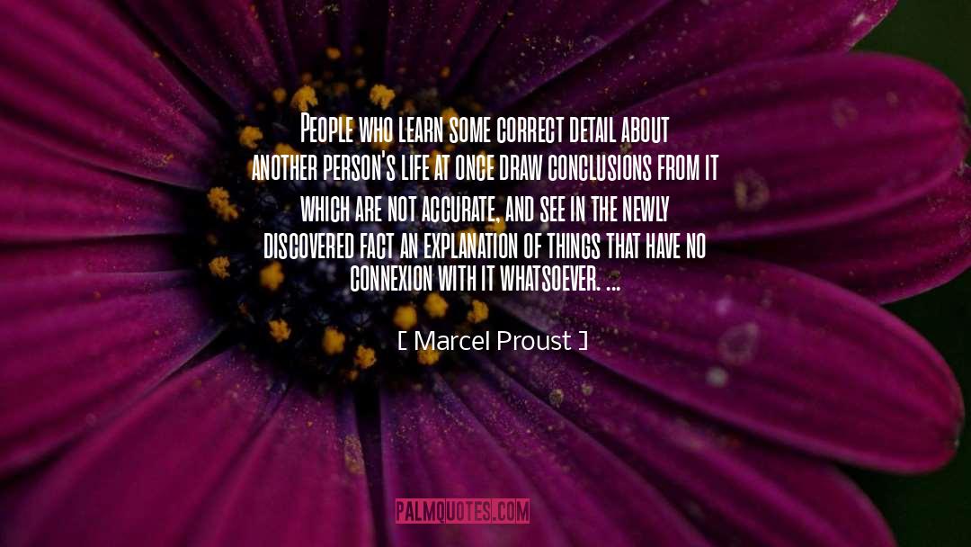 Connexion quotes by Marcel Proust