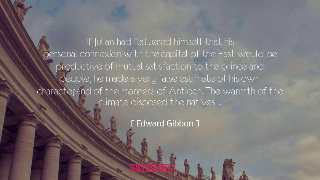 Connexion quotes by Edward Gibbon