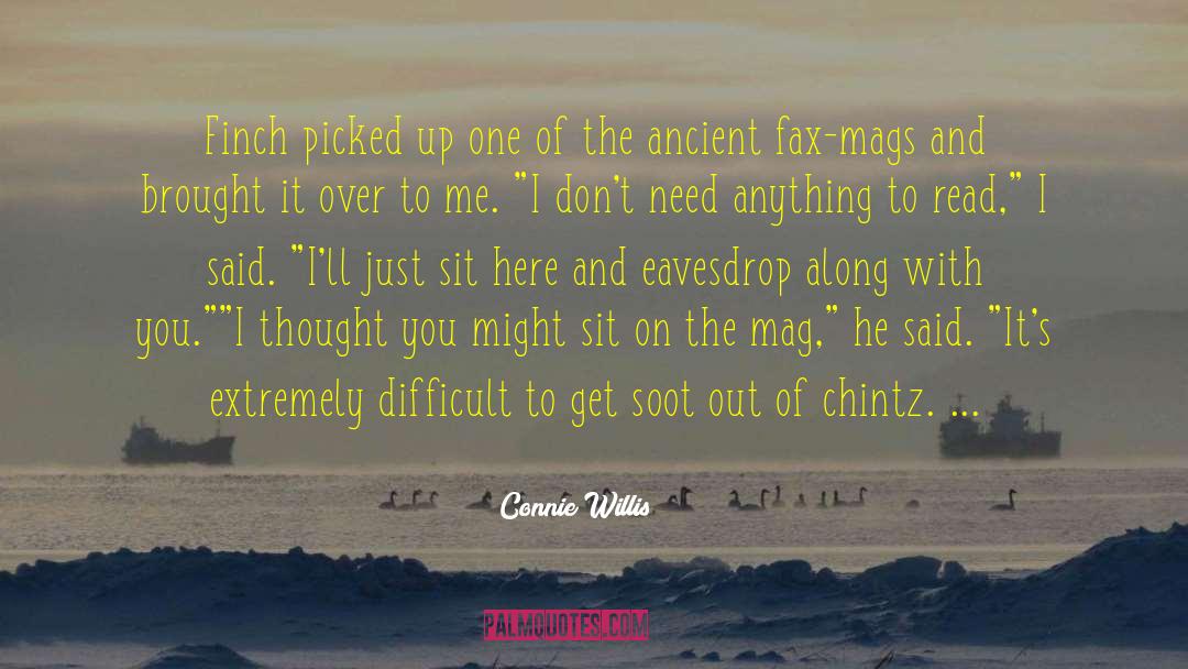 Connie quotes by Connie Willis