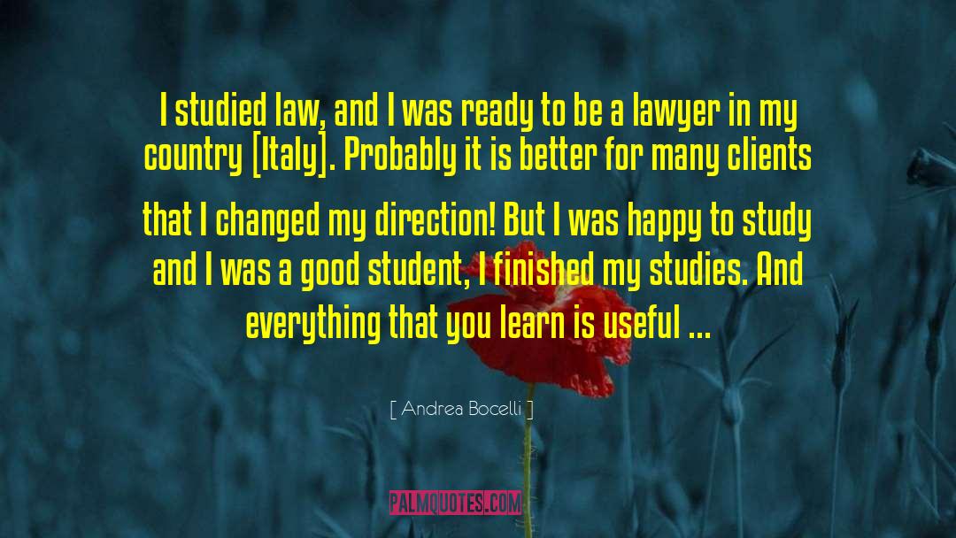 Conniff Law quotes by Andrea Bocelli