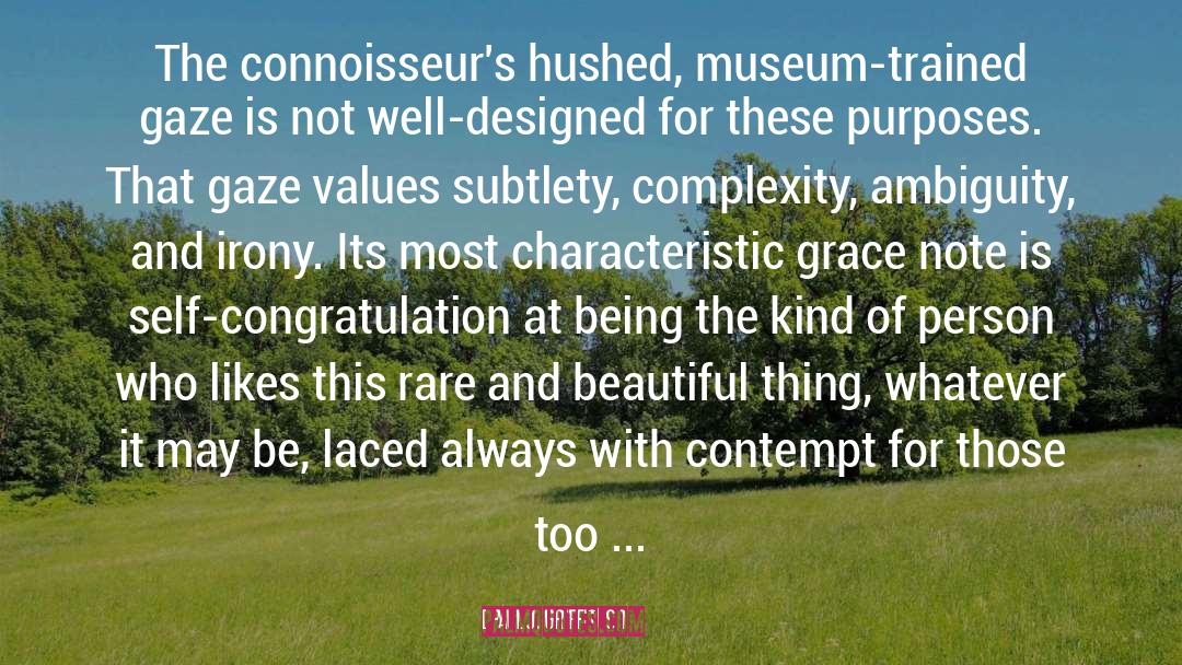 Connoisseurs quotes by Paul J. Griffiths