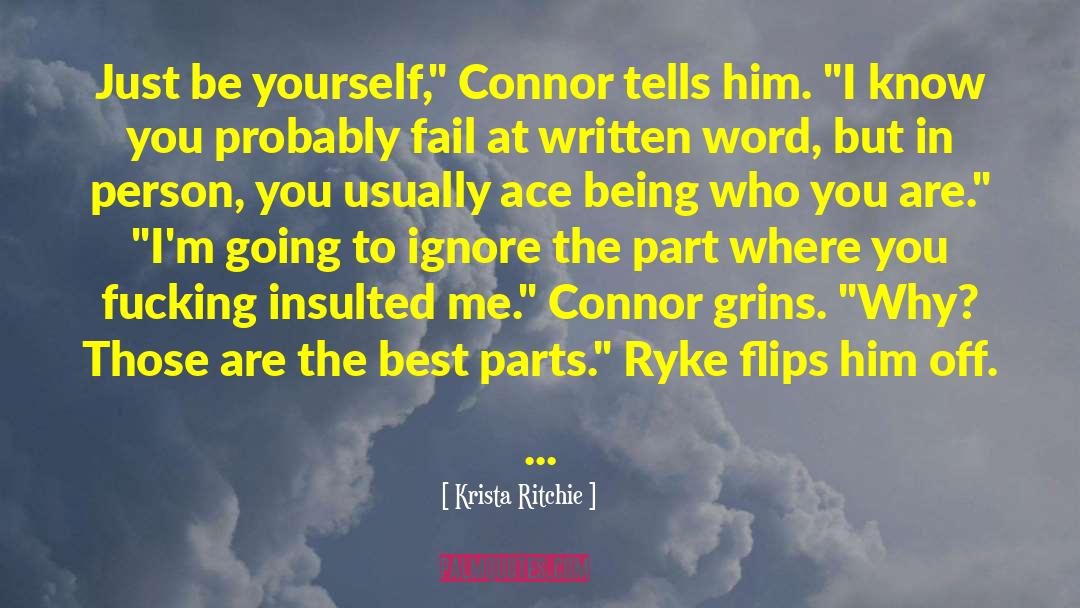 Connor Lassiter quotes by Krista Ritchie