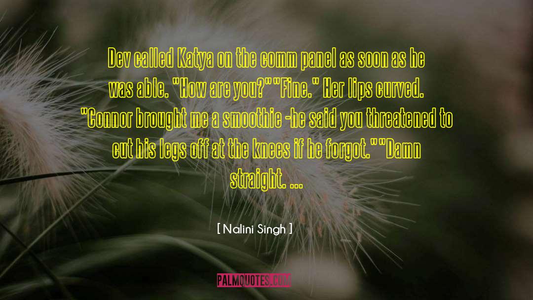 Connor quotes by Nalini Singh