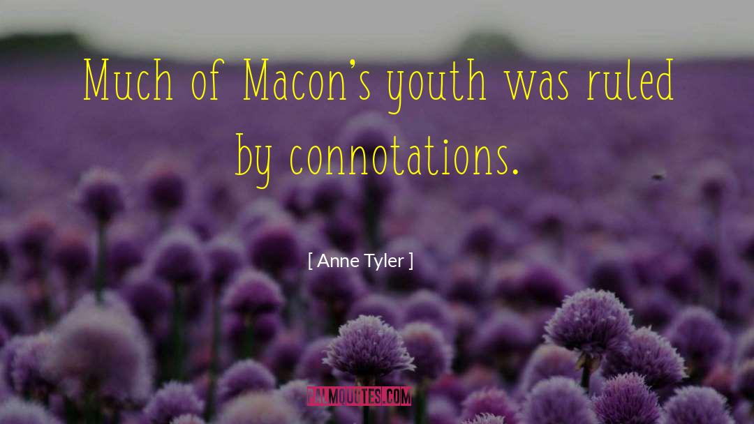 Connotations quotes by Anne Tyler