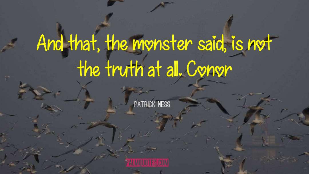 Conor quotes by Patrick Ness