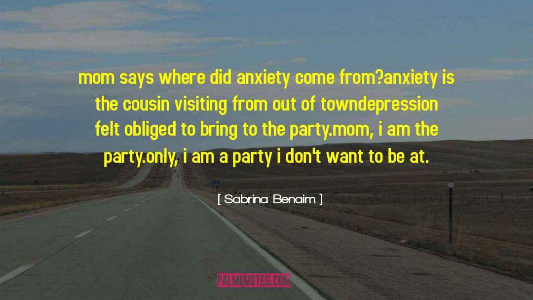 Conquer Anxiety quotes by Sabrina Benaim