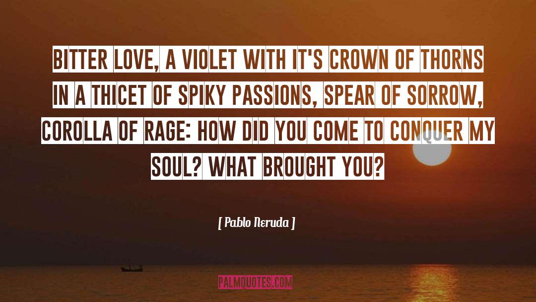 Conquer Challenges quotes by Pablo Neruda