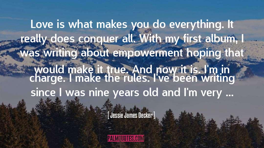 Conquer quotes by Jessie James Decker