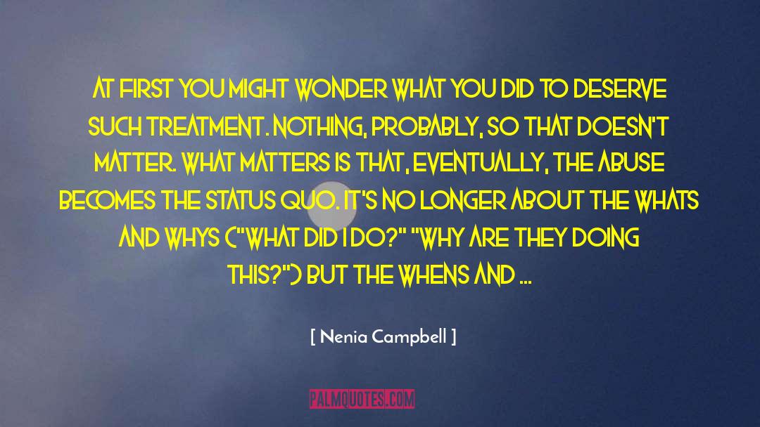 Conquering Bullies quotes by Nenia Campbell