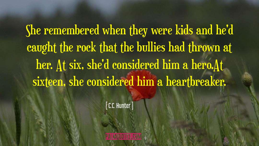 Conquering Bullies quotes by C.C. Hunter