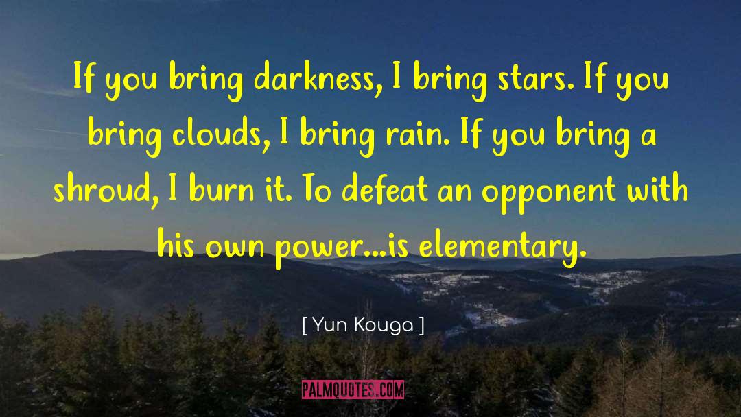 Conquering Defeat quotes by Yun Kouga