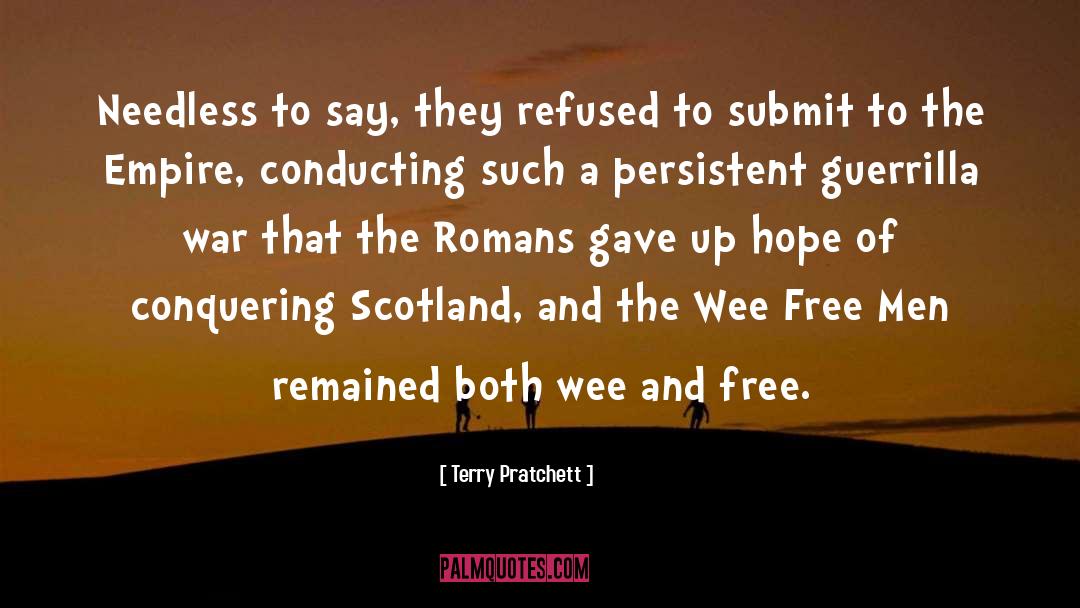 Conquering quotes by Terry Pratchett