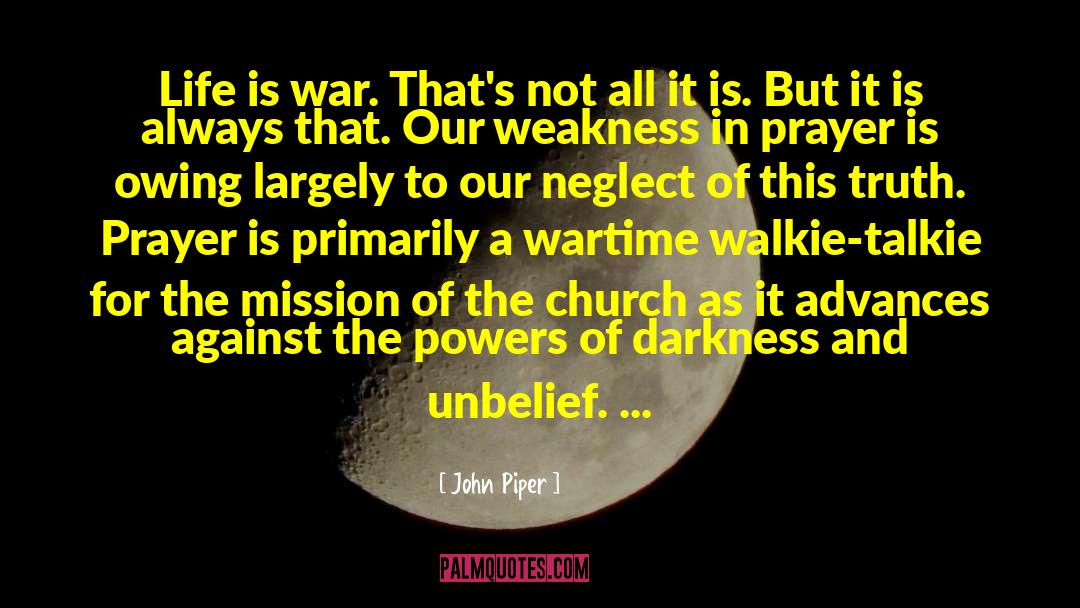 Conquering Weakness quotes by John Piper